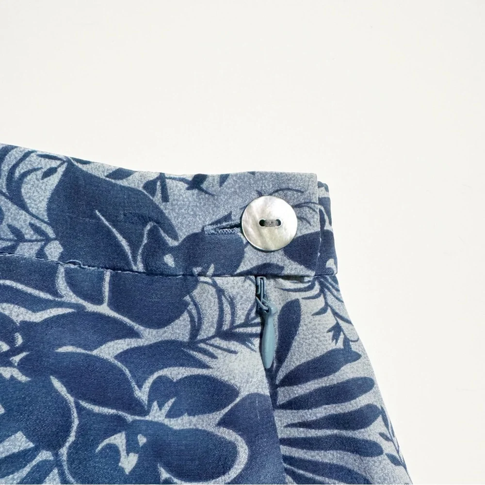 Pendleton Silk Floral Maxi Skirt